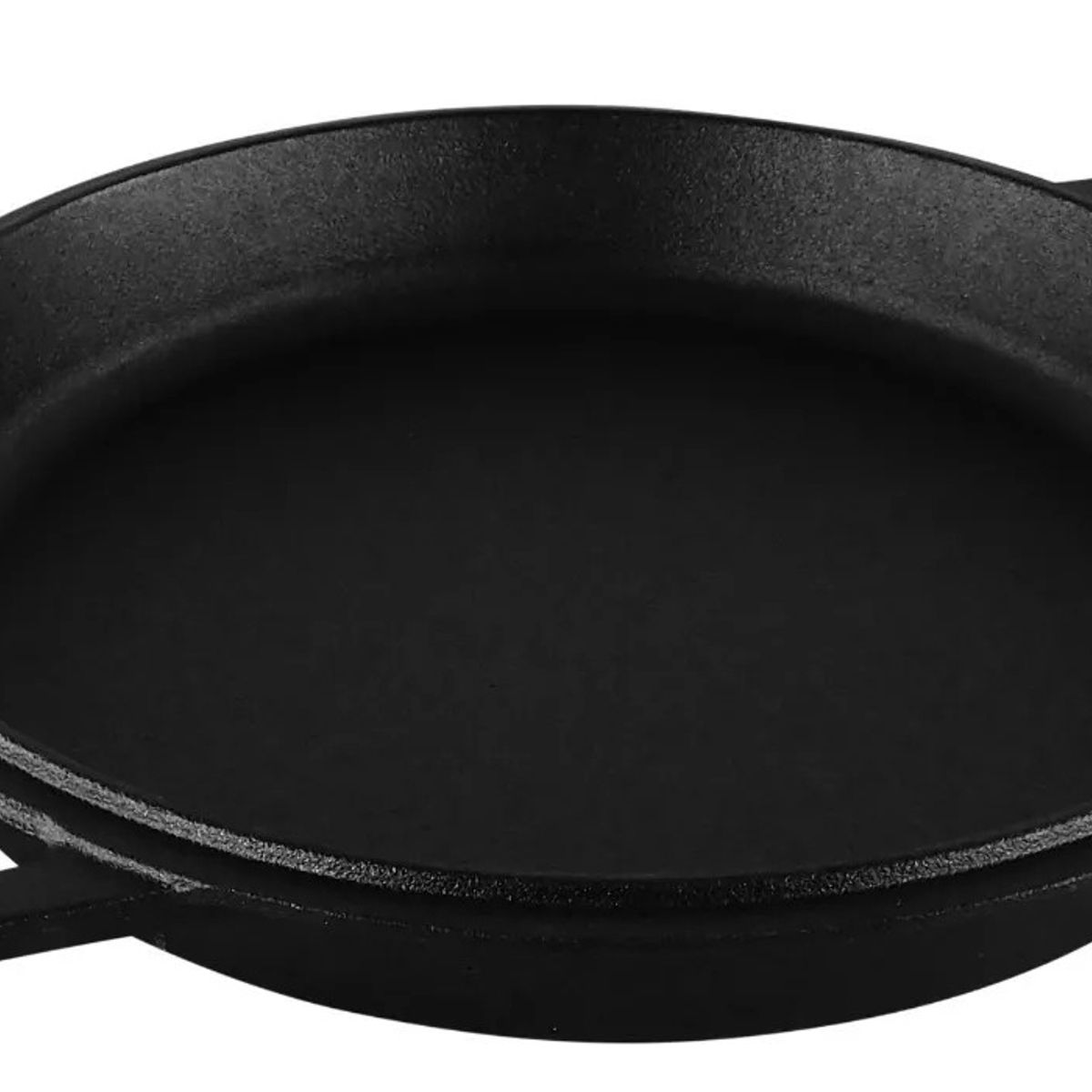 U BUY - Cacerola + Sartén Hierro Fundido - Dutch Oven 26cmx12 Negro