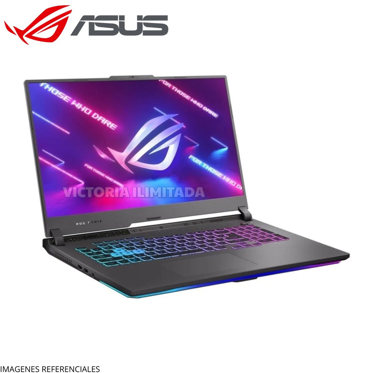 ASUS - Laptop Asus ROG STRIX G713PV-WS94 AMD Ryzen9-7845HX 16GB RAM 1TB SSD 173 WQHD RTX4060-8GB WIN11