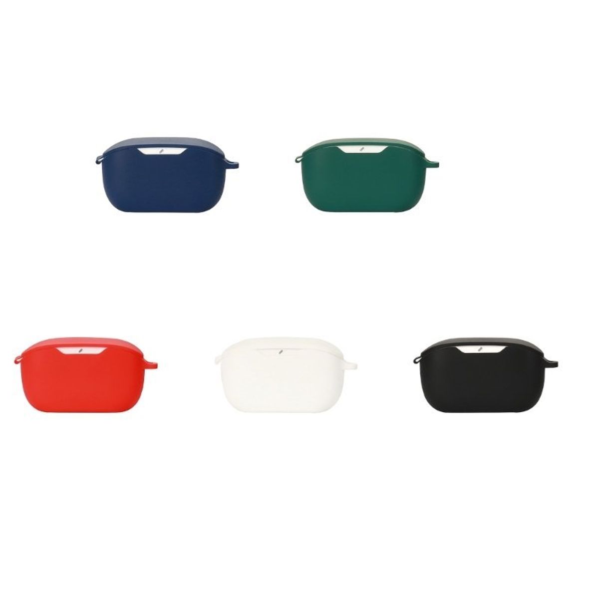 GENERICO - Funda para audifonos jbl wave buds de silicona color negro