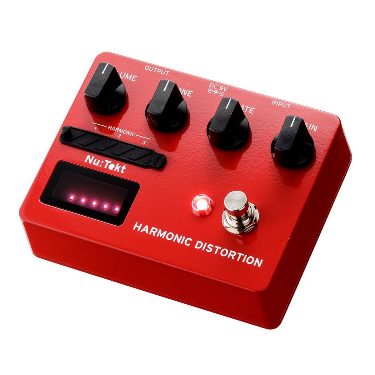 KORG - PEDAL DE EFECTO - KORG - ARMONIC DISTORTION - HD-S - ROJO