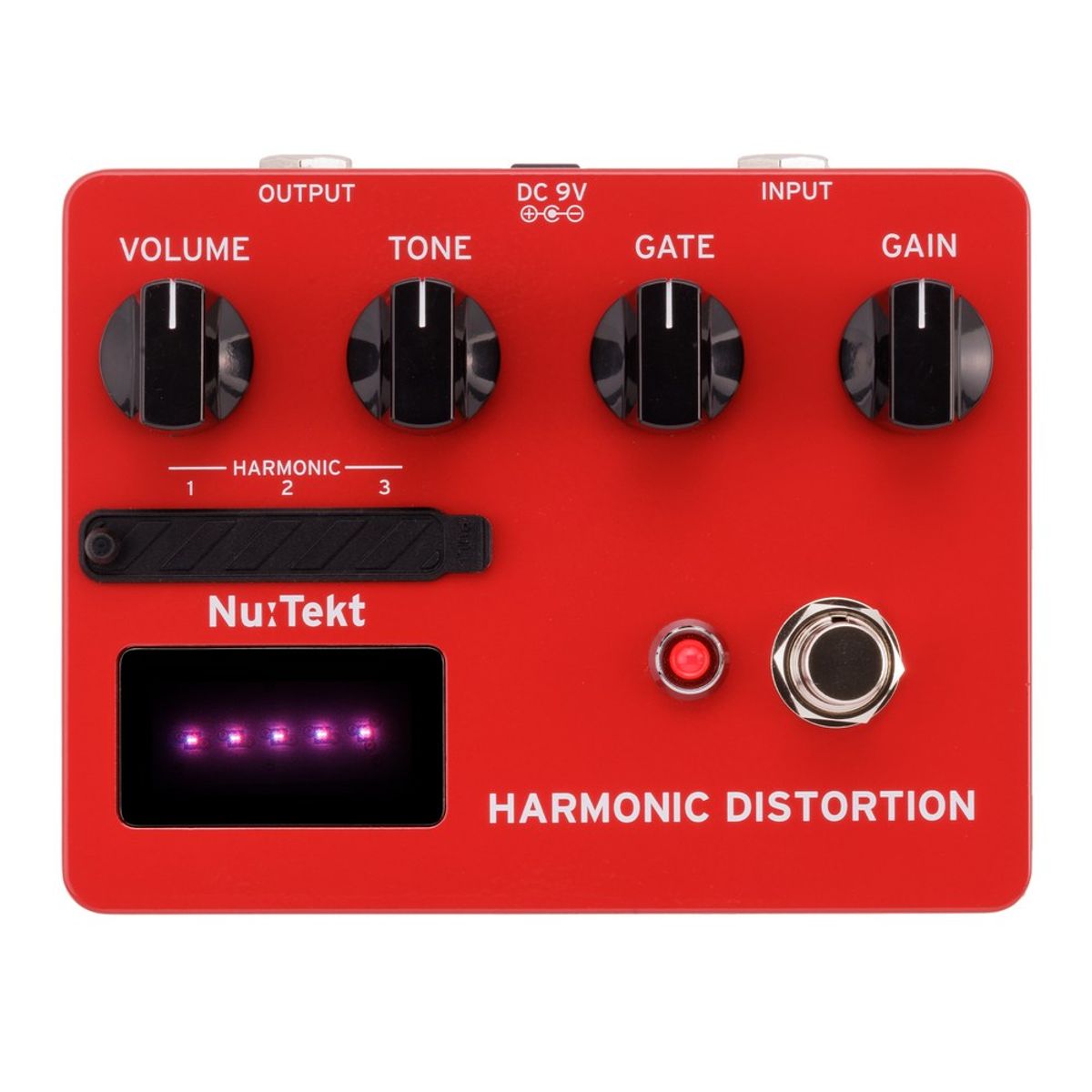 KORG - PEDAL DE EFECTO - KORG - ARMONIC DISTORTION - HD-S - ROJO