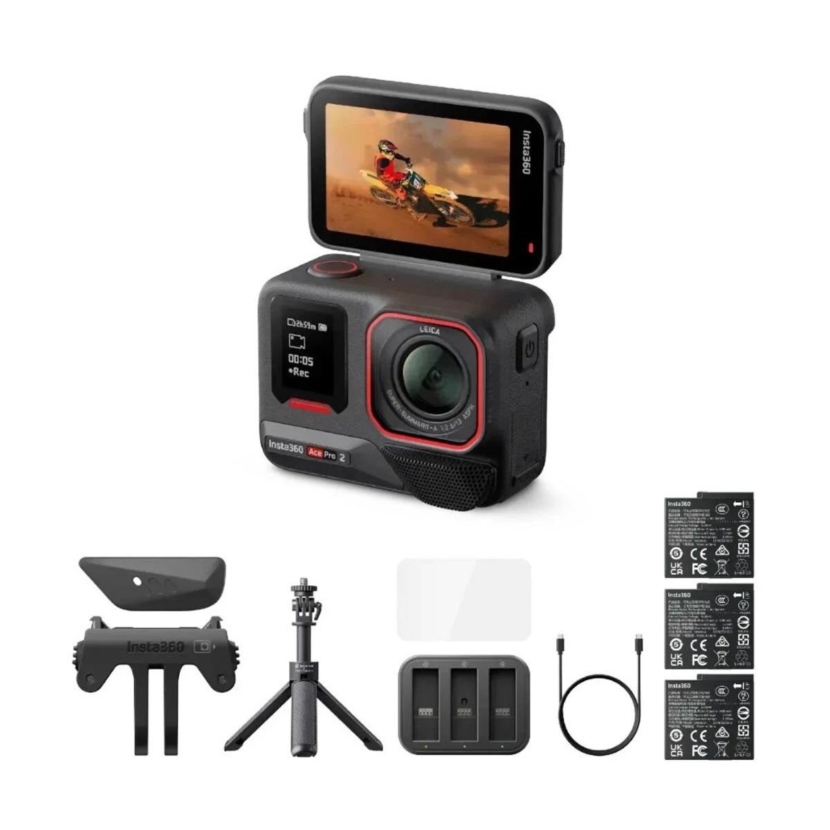 INSTA 360 - Cámara de acción Insta360 Ace Pro 2 Creator Bundle