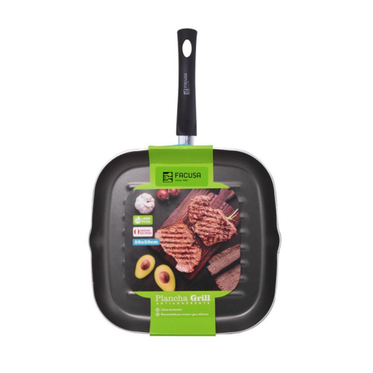 FACUSA - PLANCHA GRILL FACUSA 28 CMS- 980952804
