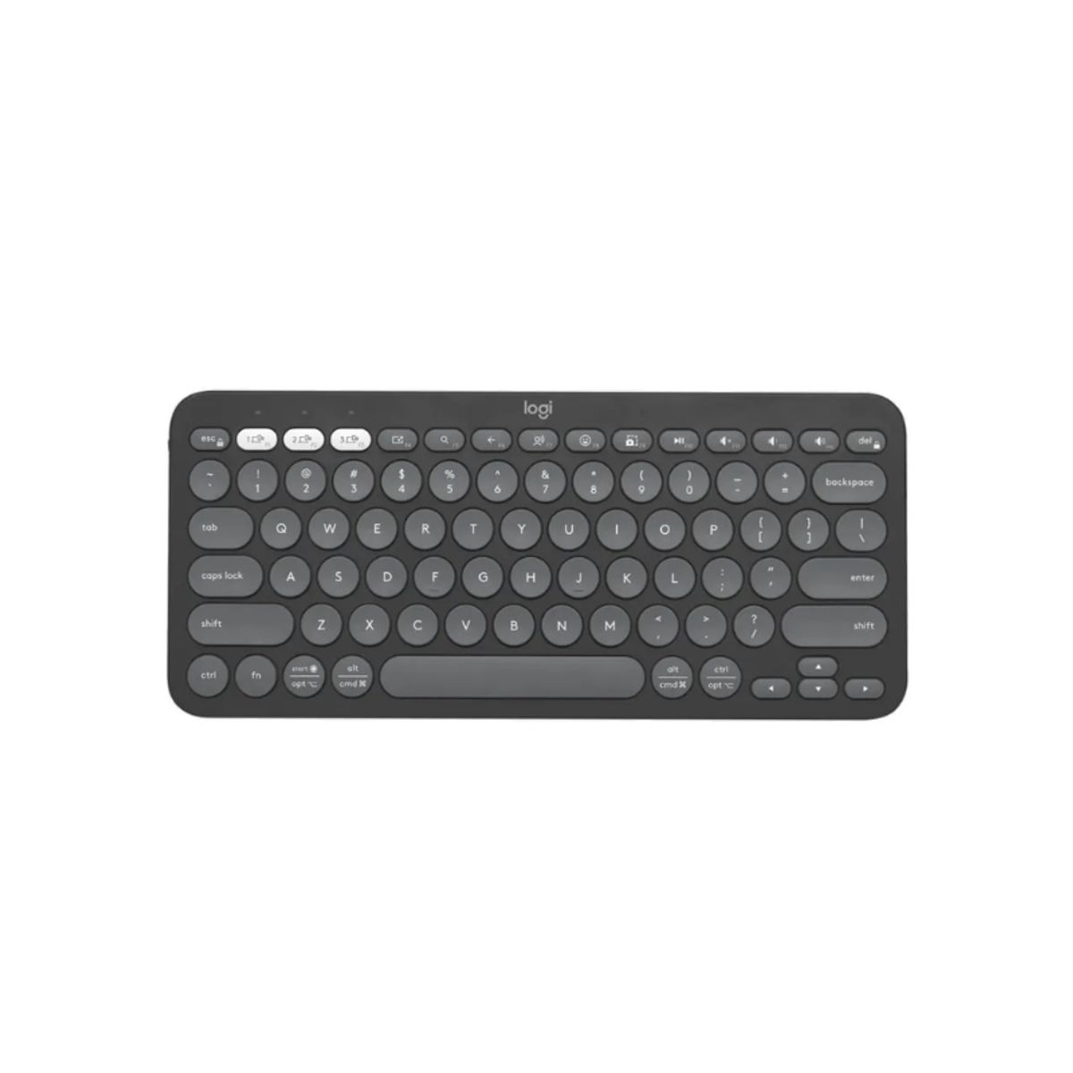 LOGITECH - Teclados Logitech Pebble 2 K380S Bluetooth Wireless Graphite