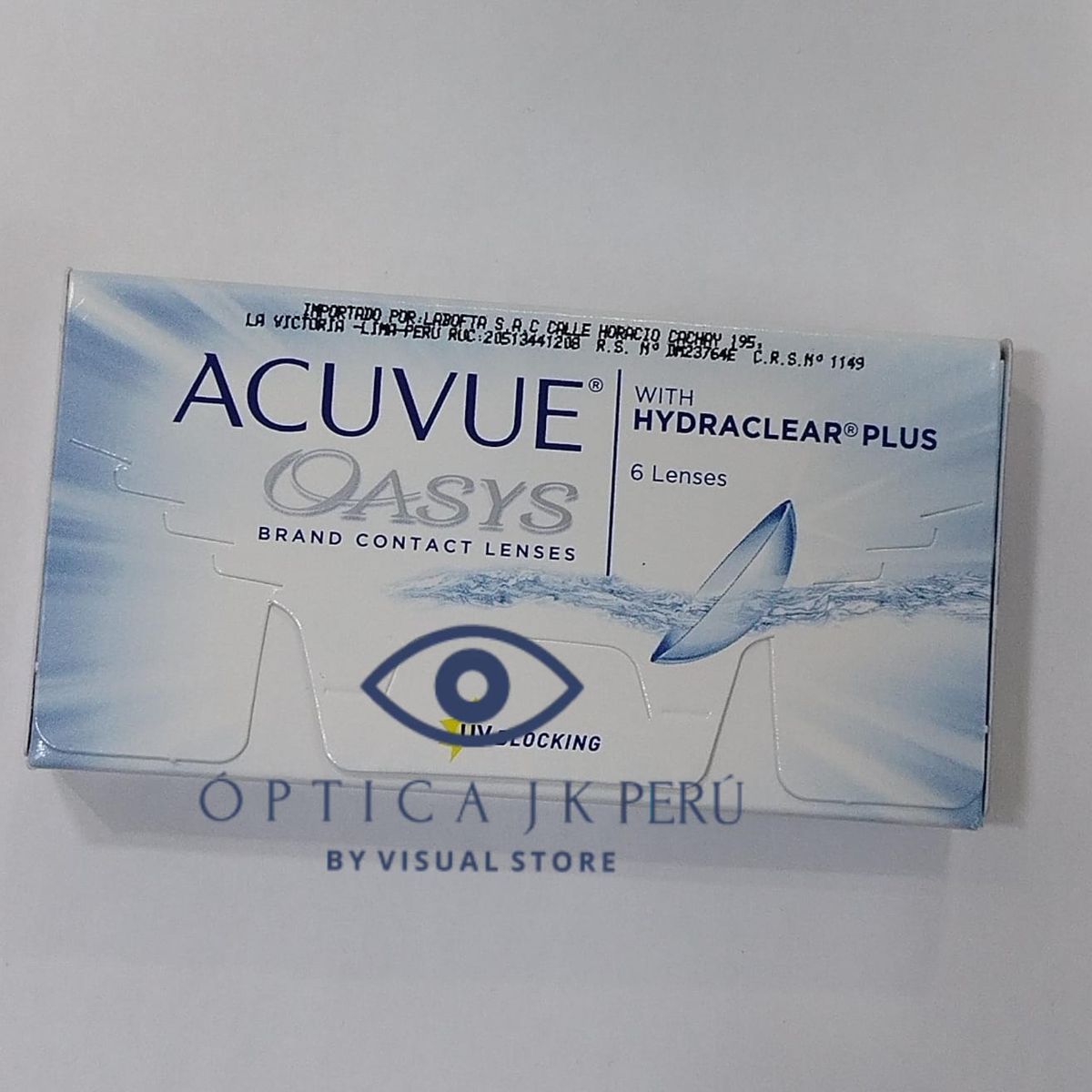 GENERICO - LENTES DE CONTACTO ACUVUE OASYS -800 MIOPÍA HIDROGEL