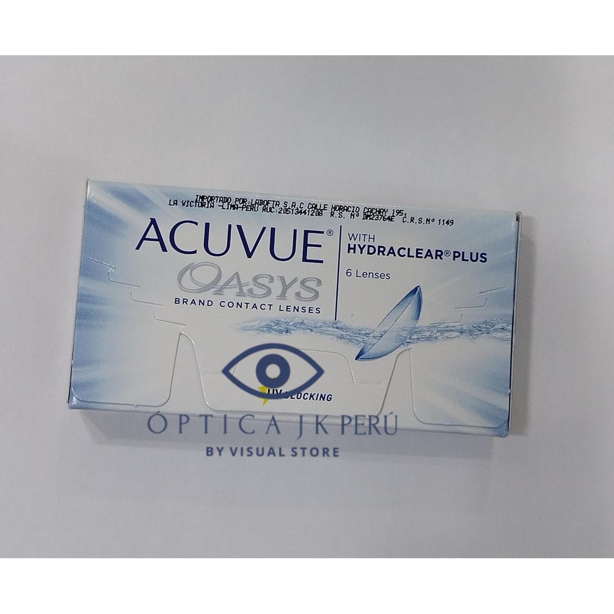GENERICO - LENTES DE CONTACTO ACUVUE OASYS -800 MIOPÍA HIDROGEL