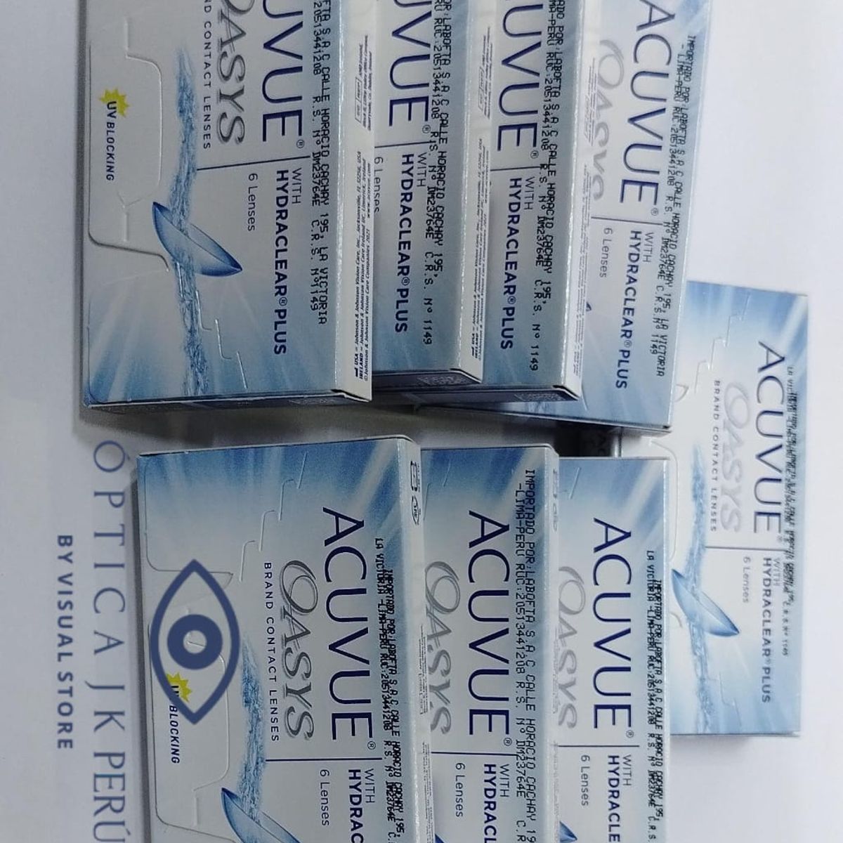 GENERICO - LENTES DE CONTACTO ACUVUE OASYS -300 MIOPÍA HIDROGEL