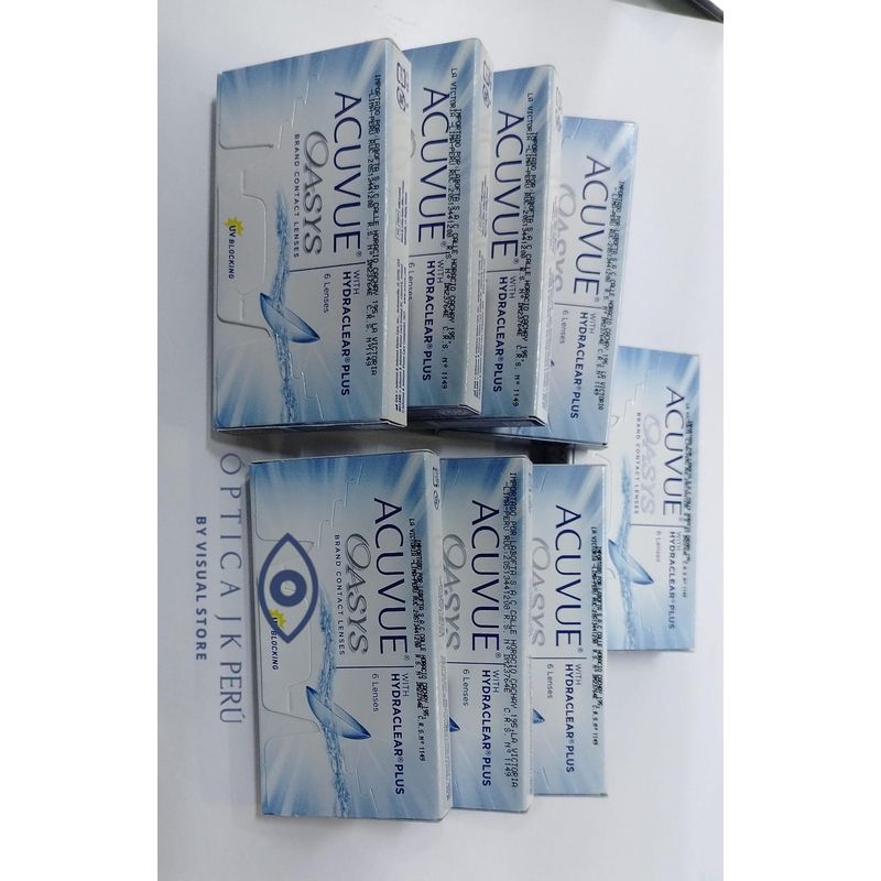 GENERICO - LENTES DE CONTACTO ACUVUE OASYS -300 MIOPÍA HIDROGEL