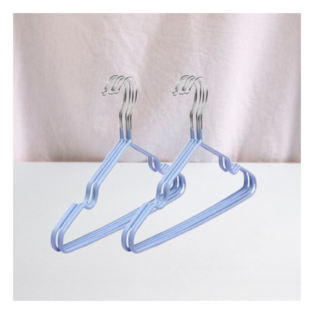 GENERICO - Pack3 Conjunto de Perchas Seguro en Azul Y+Regalo Agendita