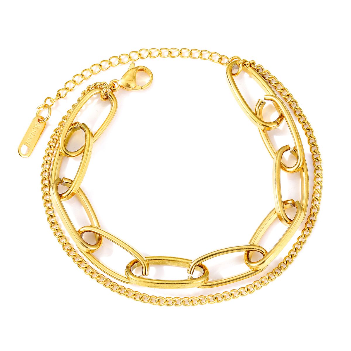 GENERICO - Pulsera Doble Eslabones Waterproof