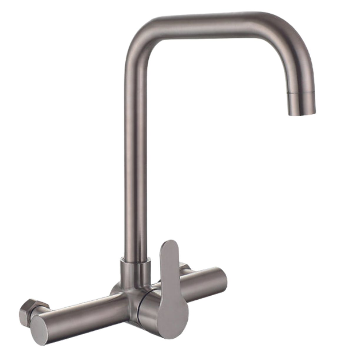 XM - MEZCLADORA MONOCOMANDO PARA COCINA A PARED SATINADO MC304-266