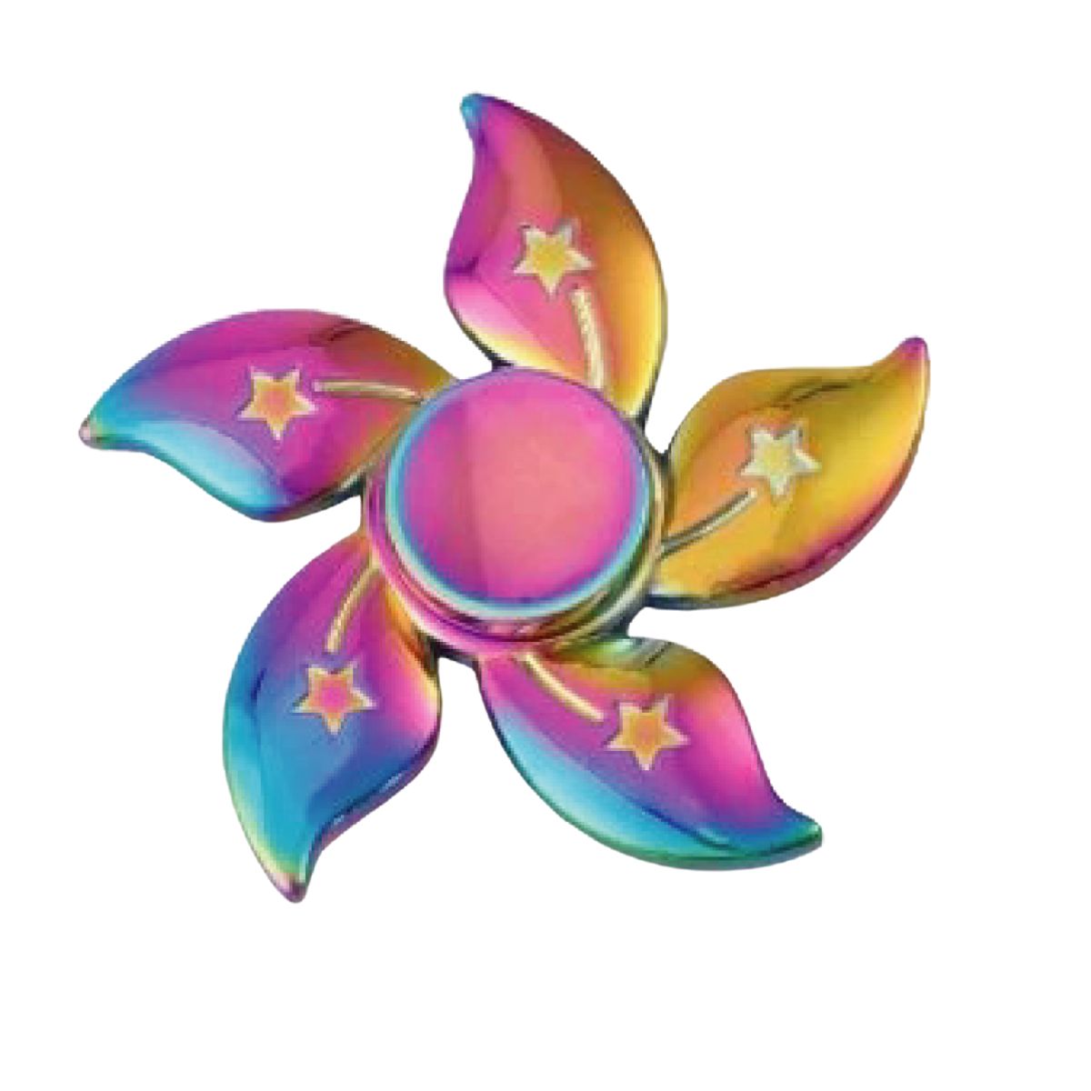 GENERICO - Spinner Tornasol Flor Triple