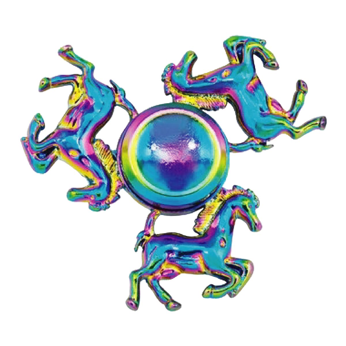 GENERICO - Spinner Tornasol Caballos Triple