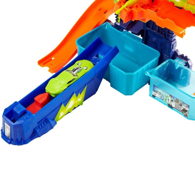 Estação Científica Pista De Hot Wheels Laboratorio Estação