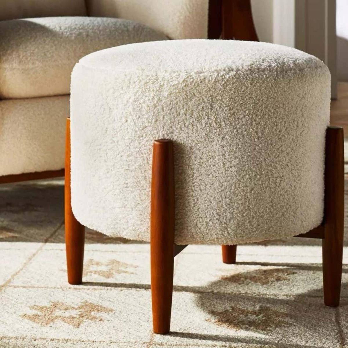 GENERICO - Puff redondo Sharpay Decoban Hogar