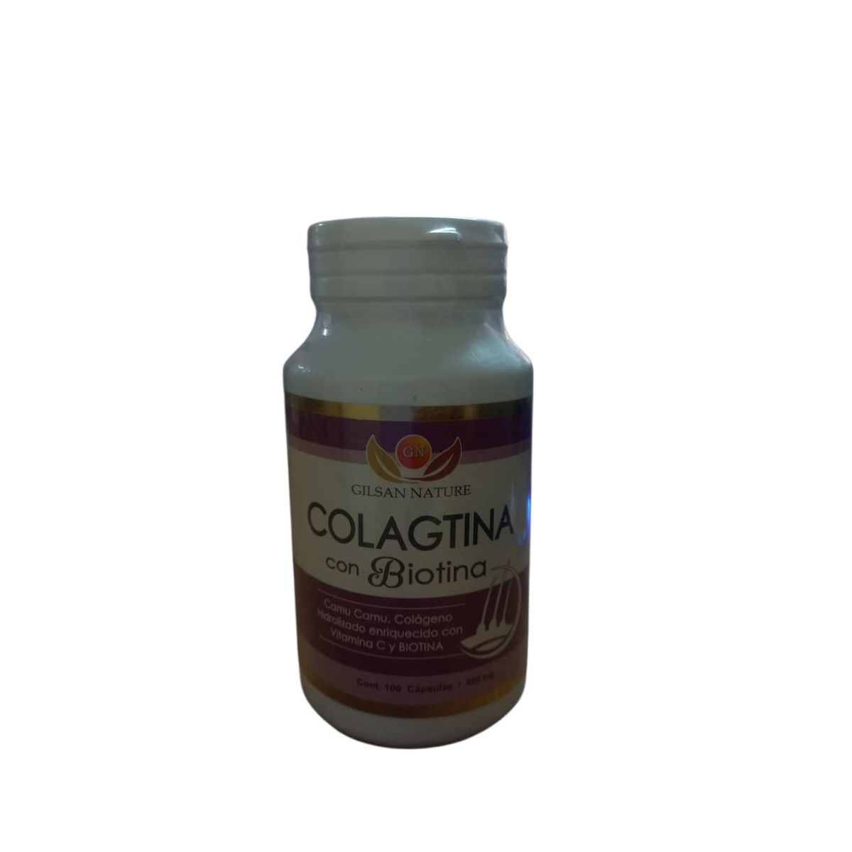 GENERICO - COLAGTINA - BIOTINA, COLÁGENO, VITAMINA C  X 100CAP