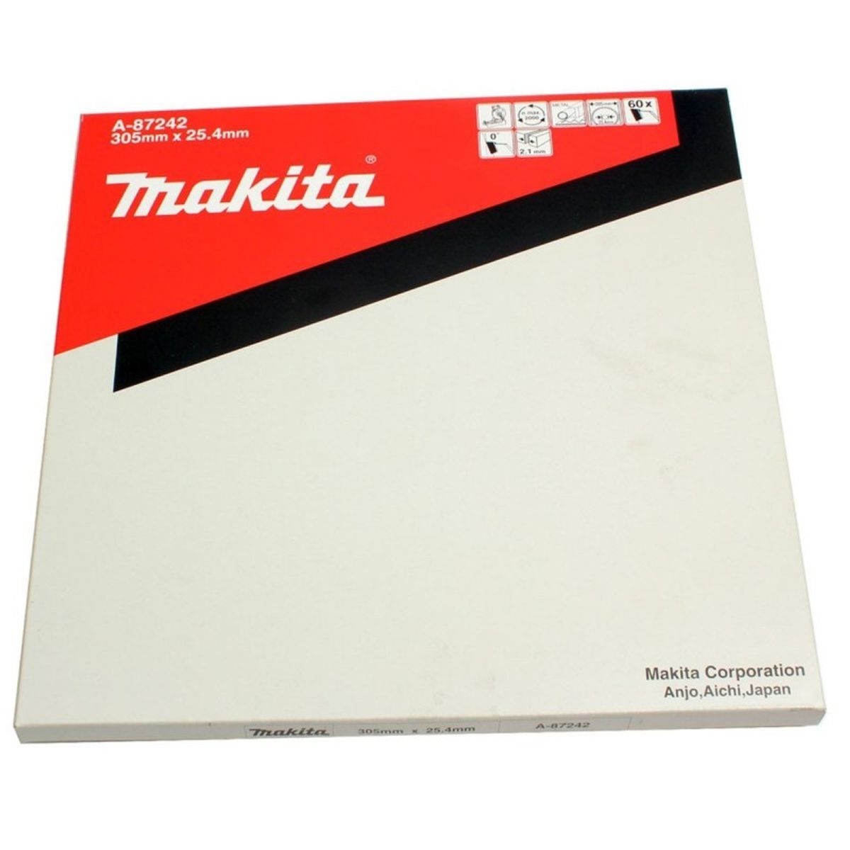 MAKITA - Disco Sierra 12" x 25.4 x 2.10 mm / 60 dientes p/acero