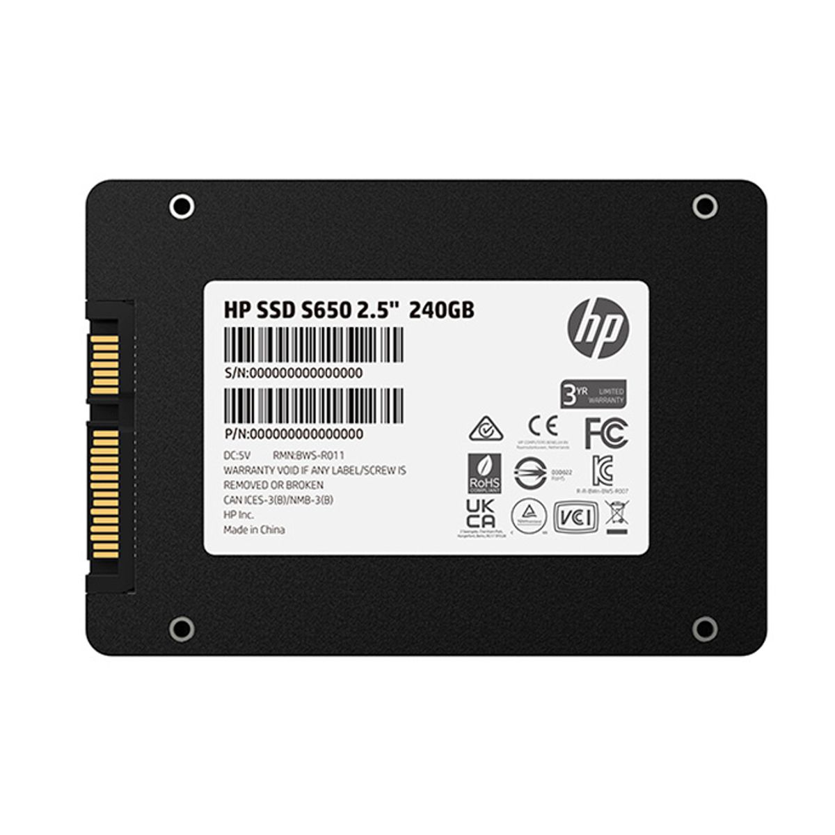 HP - Disco Solido Hp S650 2.5 DE 240GB