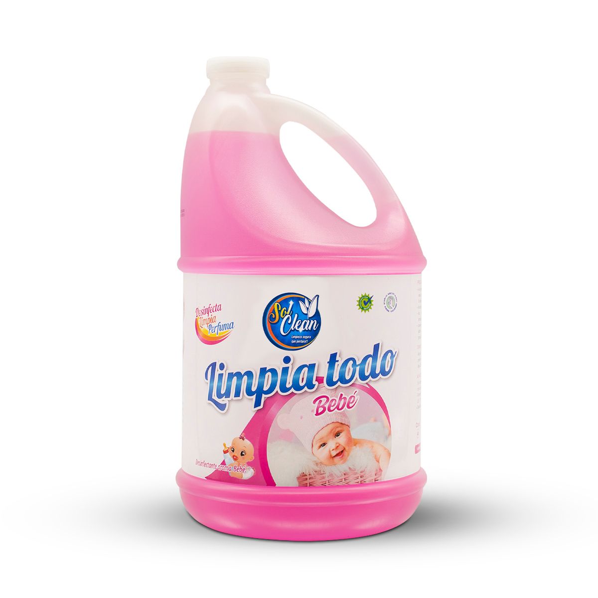GENERICO - Limpiatodo Desinfectante Sol Clean 4Lt Aroma Bebé