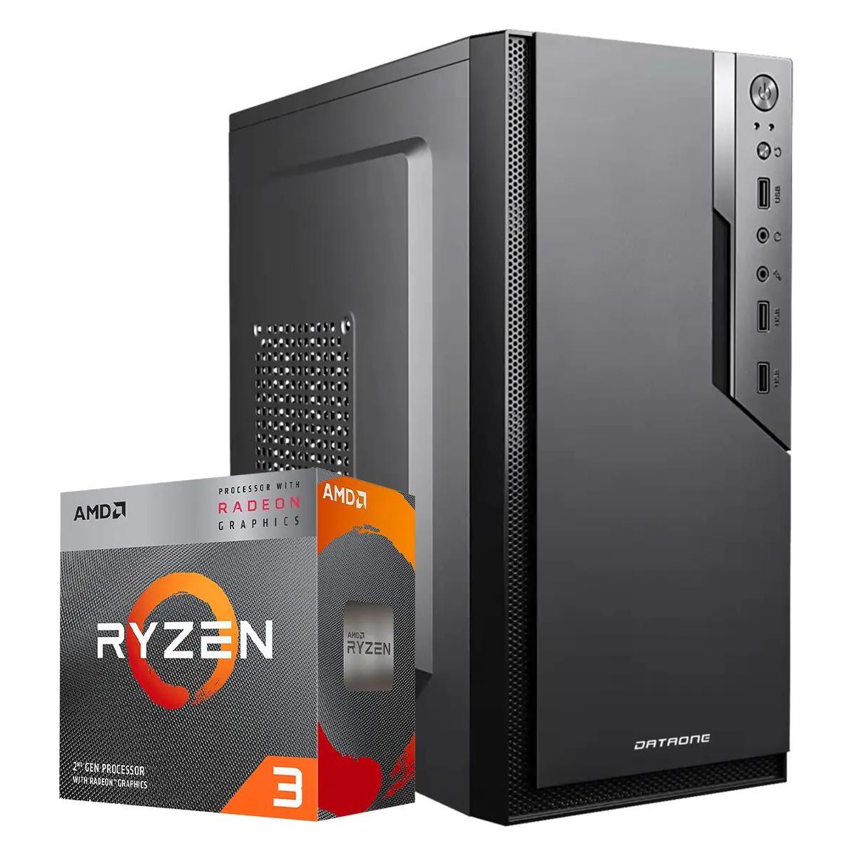 AMD - Computadora PC GAMER RYZEN 3 3200G RAM 16GB SSD 512GB