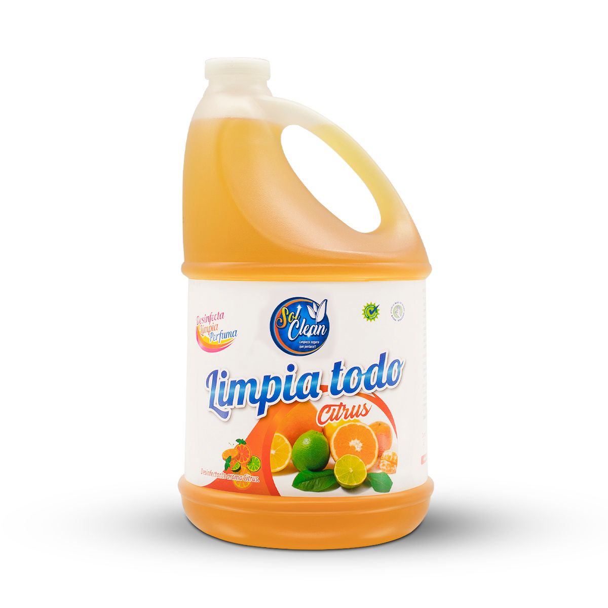 GENERICO - Limpiatodo Desinfectante Sol Clean 4Lt Aroma Citrus