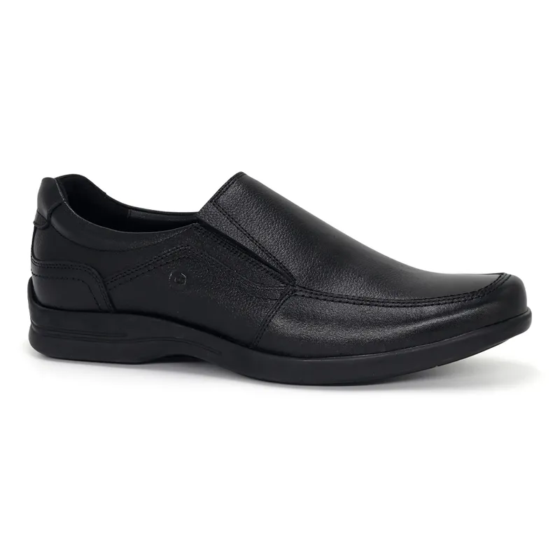 CONTERS - Zapatos Casuales De Cuero Hombre CLQ3-MK-22 Negro