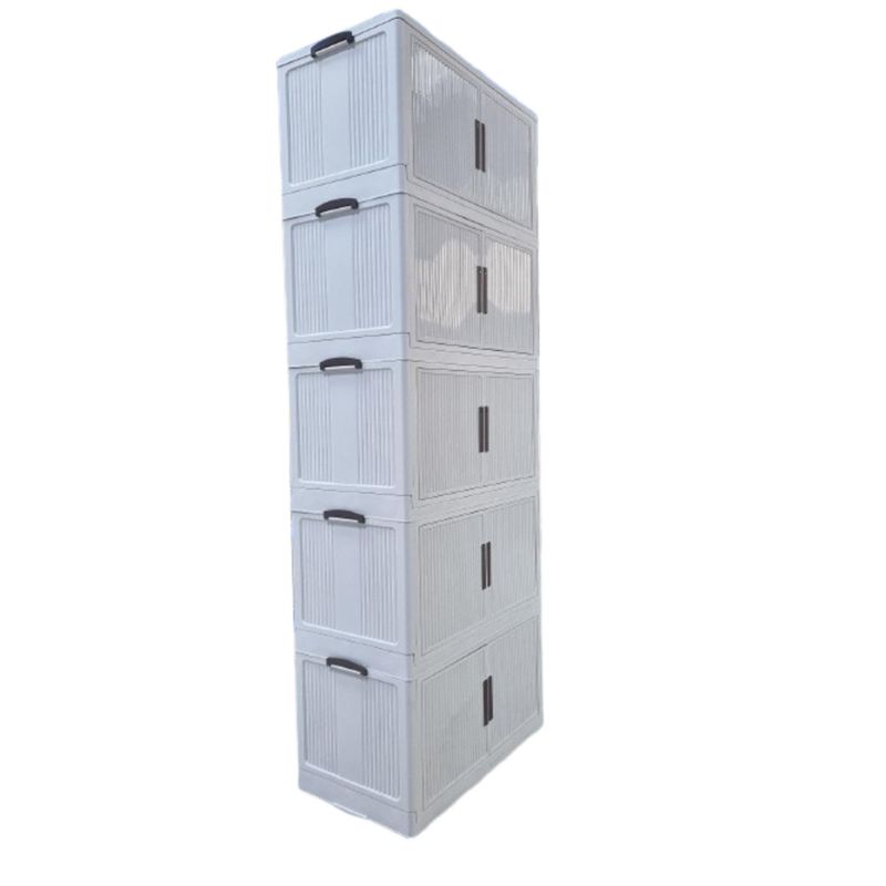 GENERICO - ARMARIO MULTIFUNCIONAL CON PUERTA IMANTADA DE 5 NIVELES