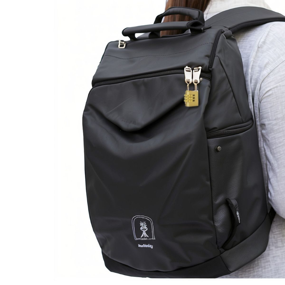 GENERICO - Candado 3 Combinaciones Metal Mochilas Casilleros Viajes Seguridad