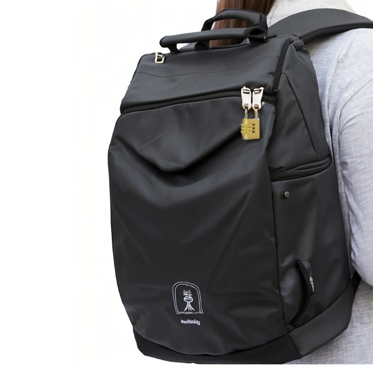 GENERICO - Candado 3 Combinaciones Metal Mochilas Casilleros Viajes Seguridad