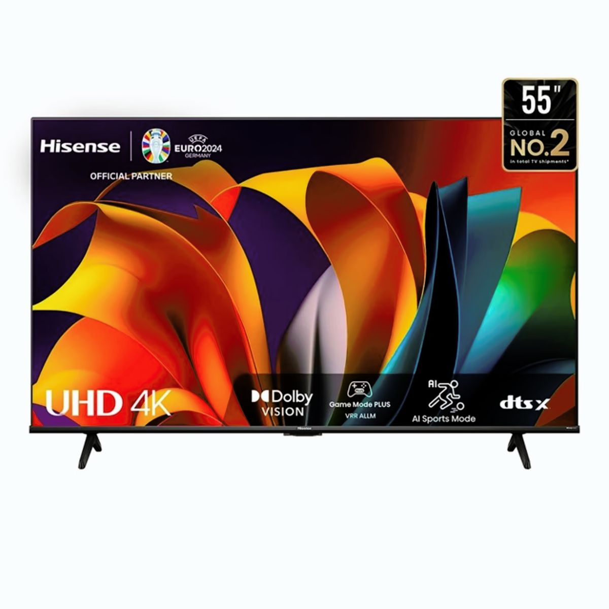 HISENSE - TV Hisense LED 55 UHD 4K Smart TV 55A6N 2024