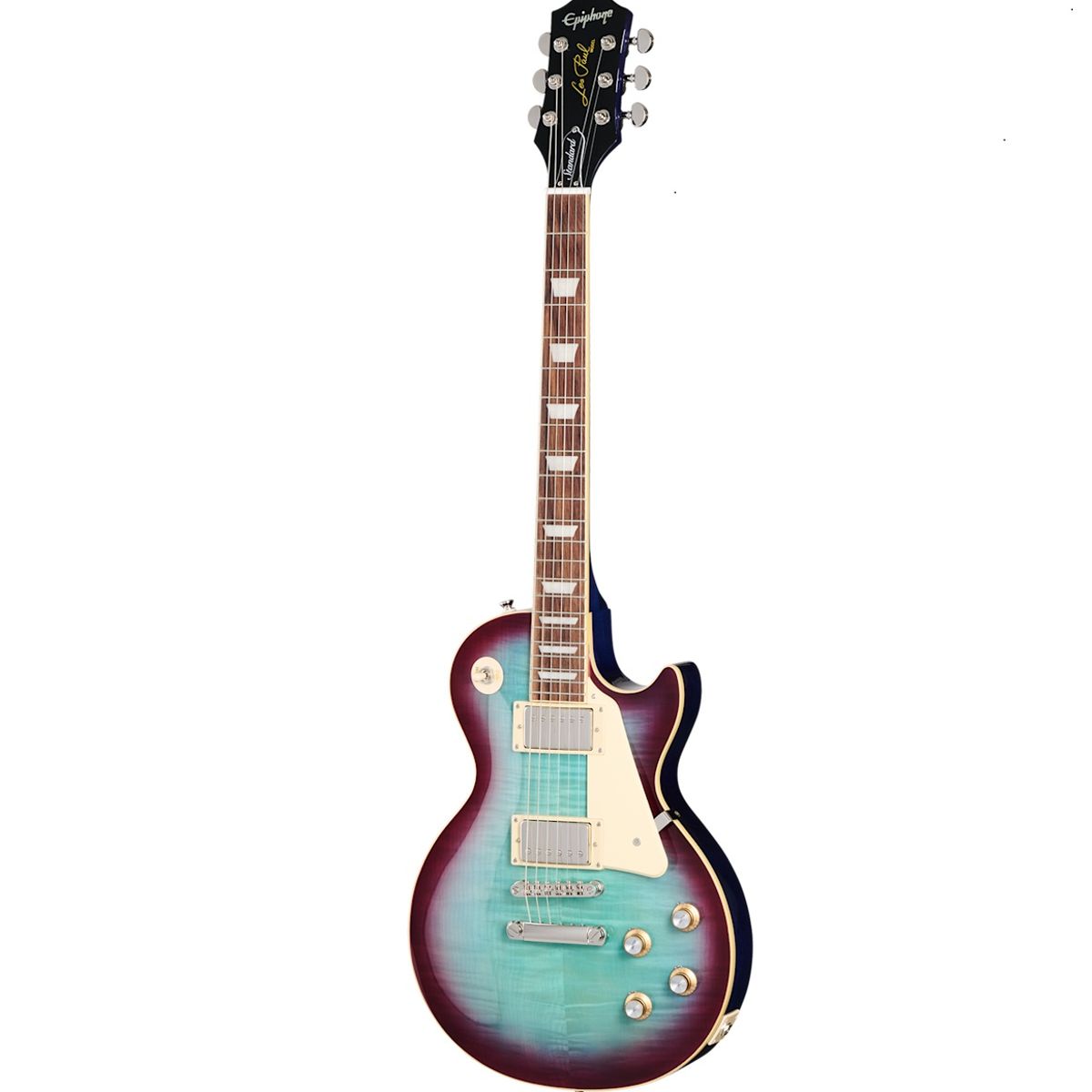 EPIPHONE - Epiphone Les Paul Standard 60s Figured Top Guitarra Electrica - Blueberry Burst
