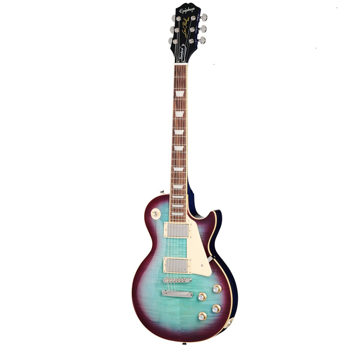 EPIPHONE - Epiphone Les Paul Standard 60s Figured Top Guitarra Electrica - Blueberry Burst