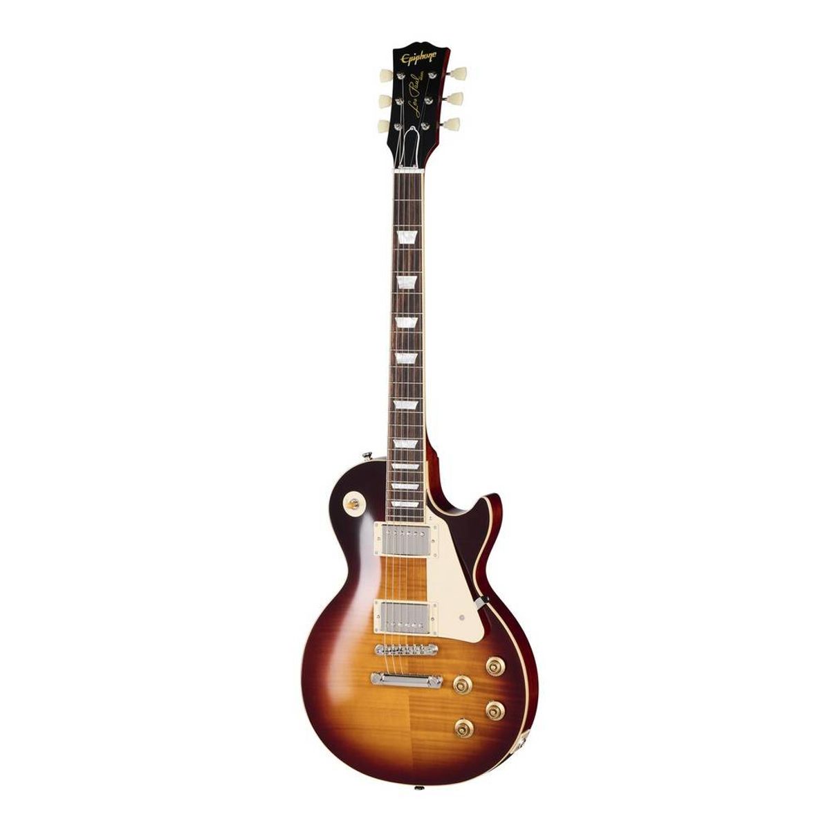 EPIPHONE - Guitarra 1959 Les Paul Standard Reissue Washed Bourbon Burst