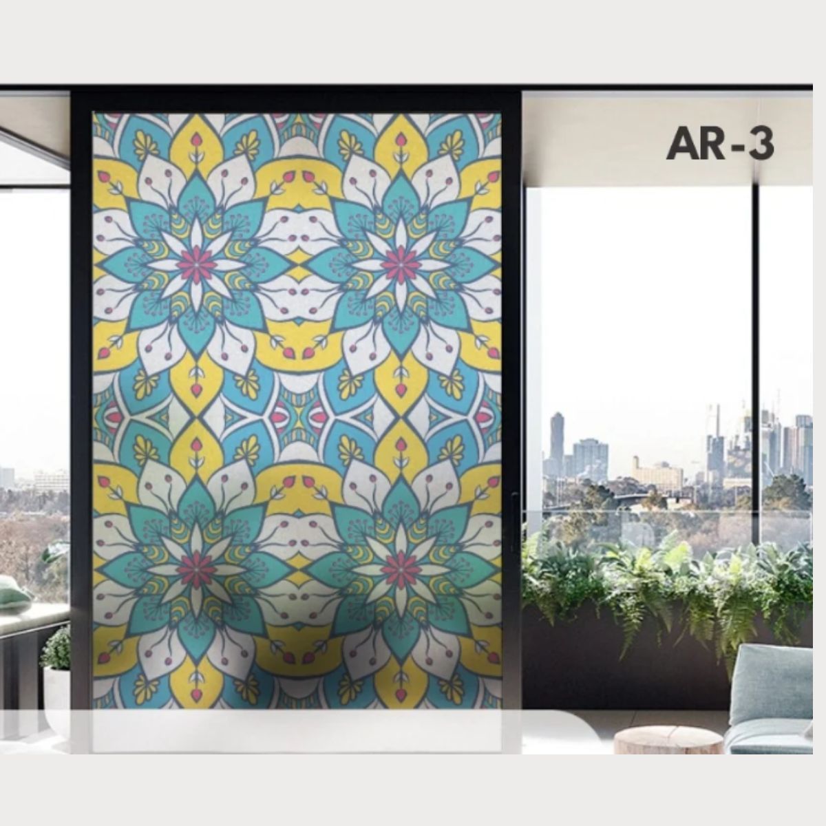 GENERICO - Lámina Arenado con Diseño 2mtsx55cm - A3