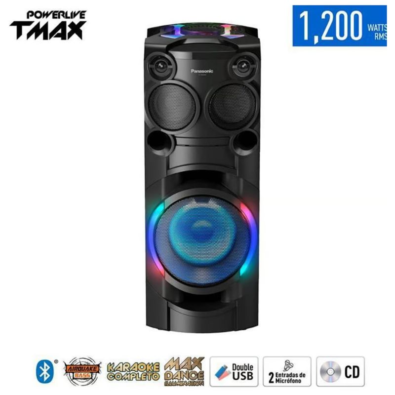 PANASONIC - MINICOMPONENTE PANASONIC - TMAX40 1200W