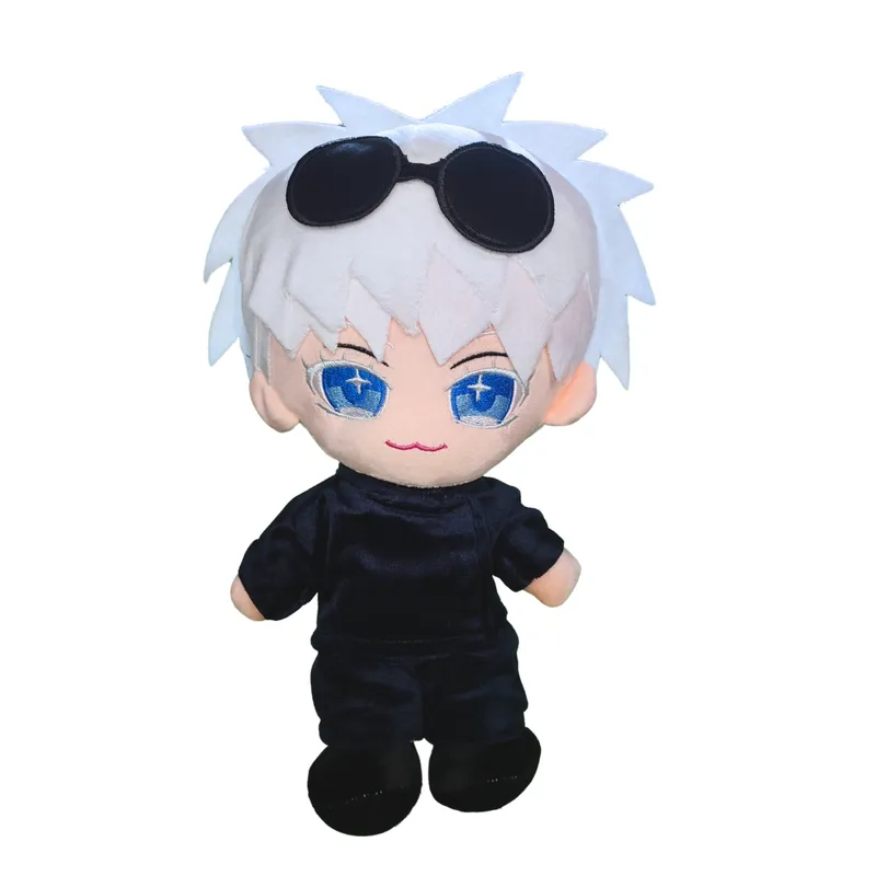 GENERICO - Peluche Anime Jujutsu Kaisen Satoru Gojo 30 Cm Azul Oscuro