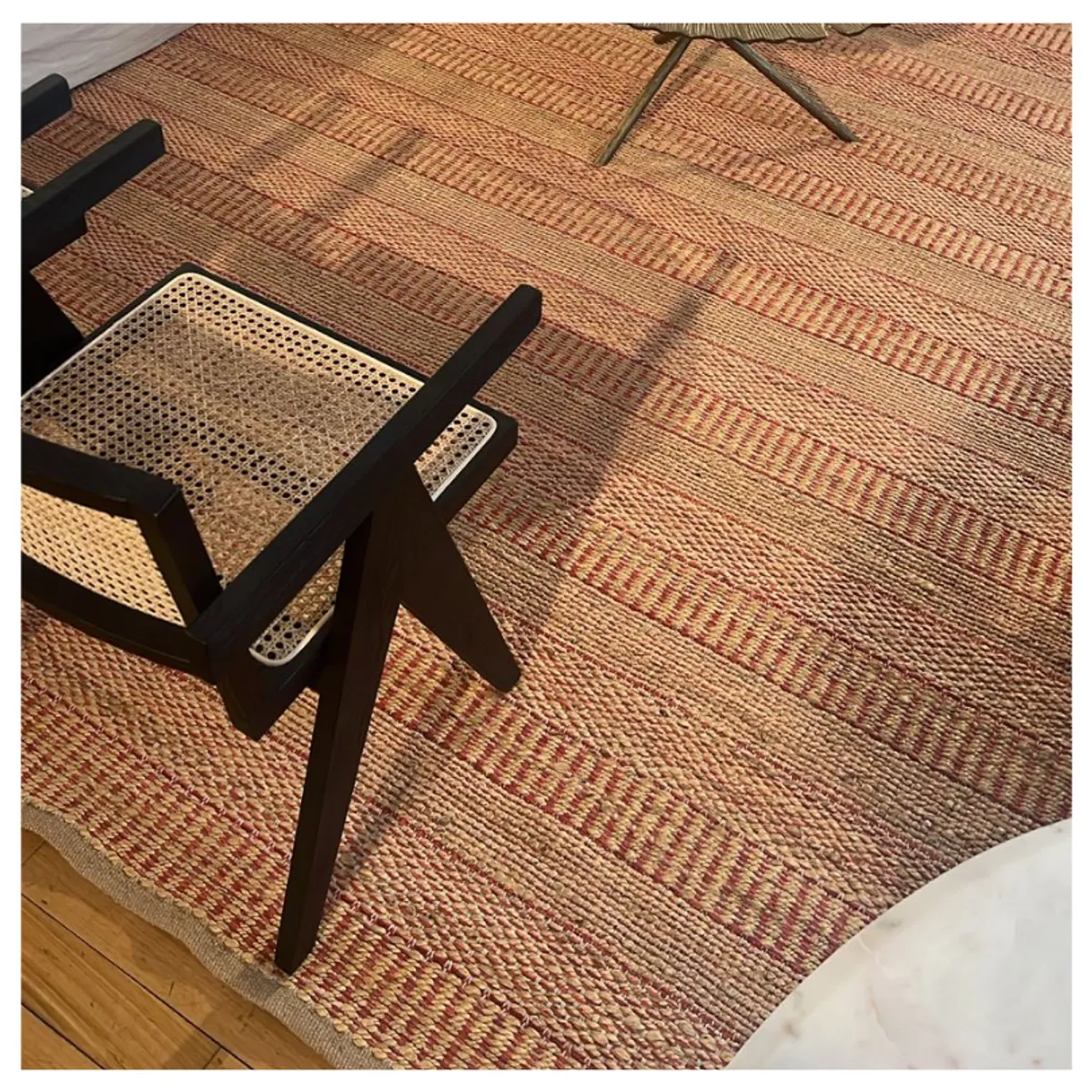 GENERICO - Alfombra Yute Decoghar Orange Sarkanda IC15112 150x240cm