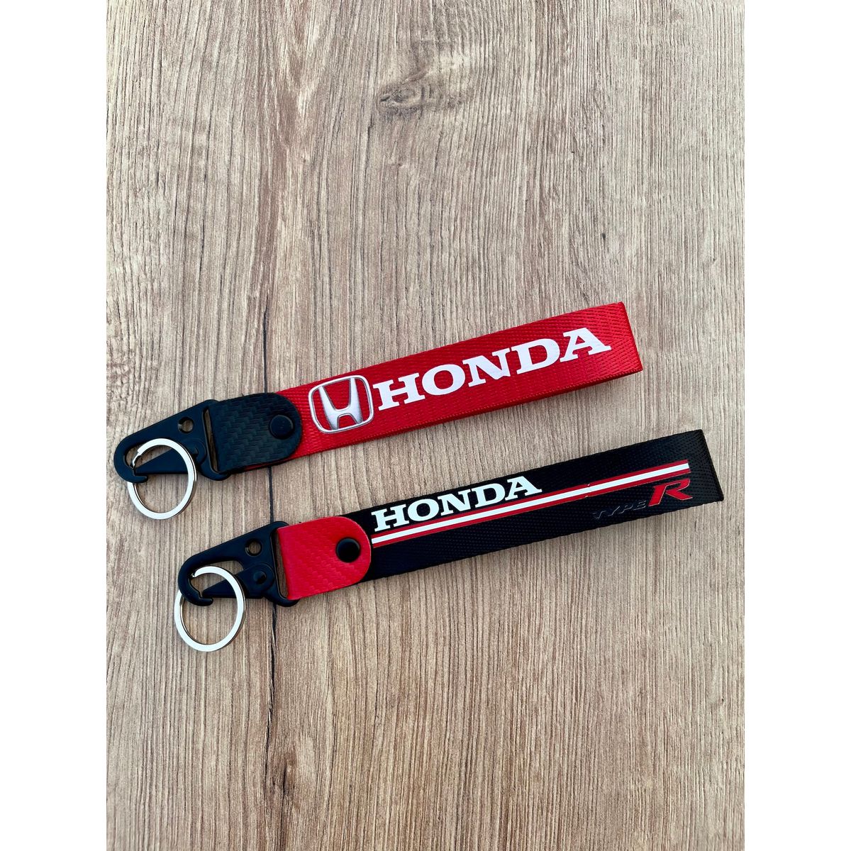 GENERICO - Llavero Honda Lanyard Llaveros Type R Pita Colgante Llaves 2unid