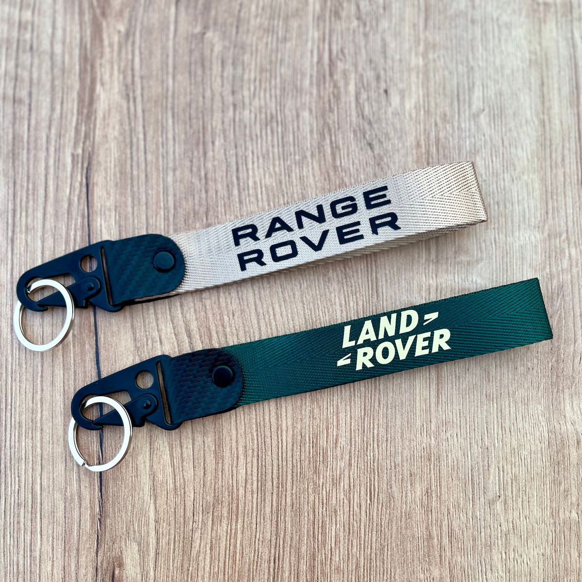 GENERICO - Llavero Land Rover Lanyard Llaveros Range Pita Colgante Llaves 2unid