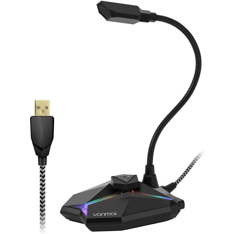 OEM - Micrófono USB Yanmai-G35 Para Juegos Con Captación 360°