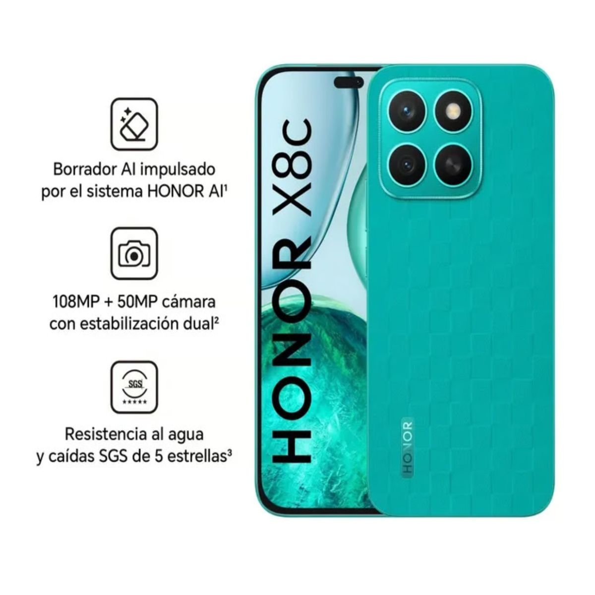HONOR - HONOR X8C 8GB+256GB Marrs Green