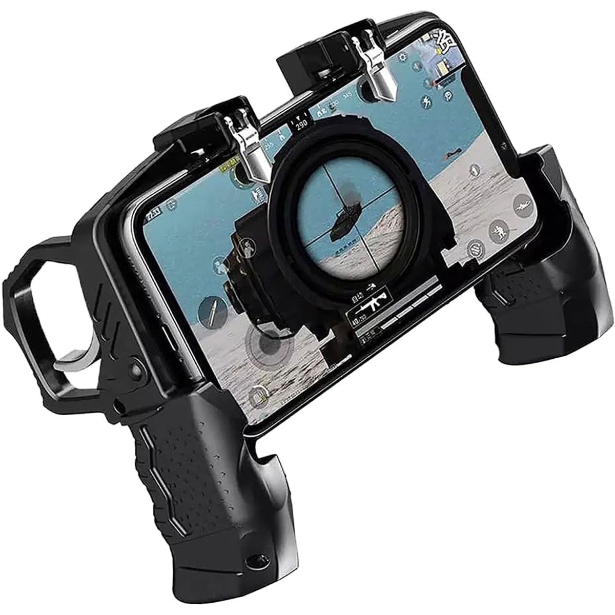 OEM - K21 Gamepad Para Celular Con Grip y Gatillos - Juegos FPS