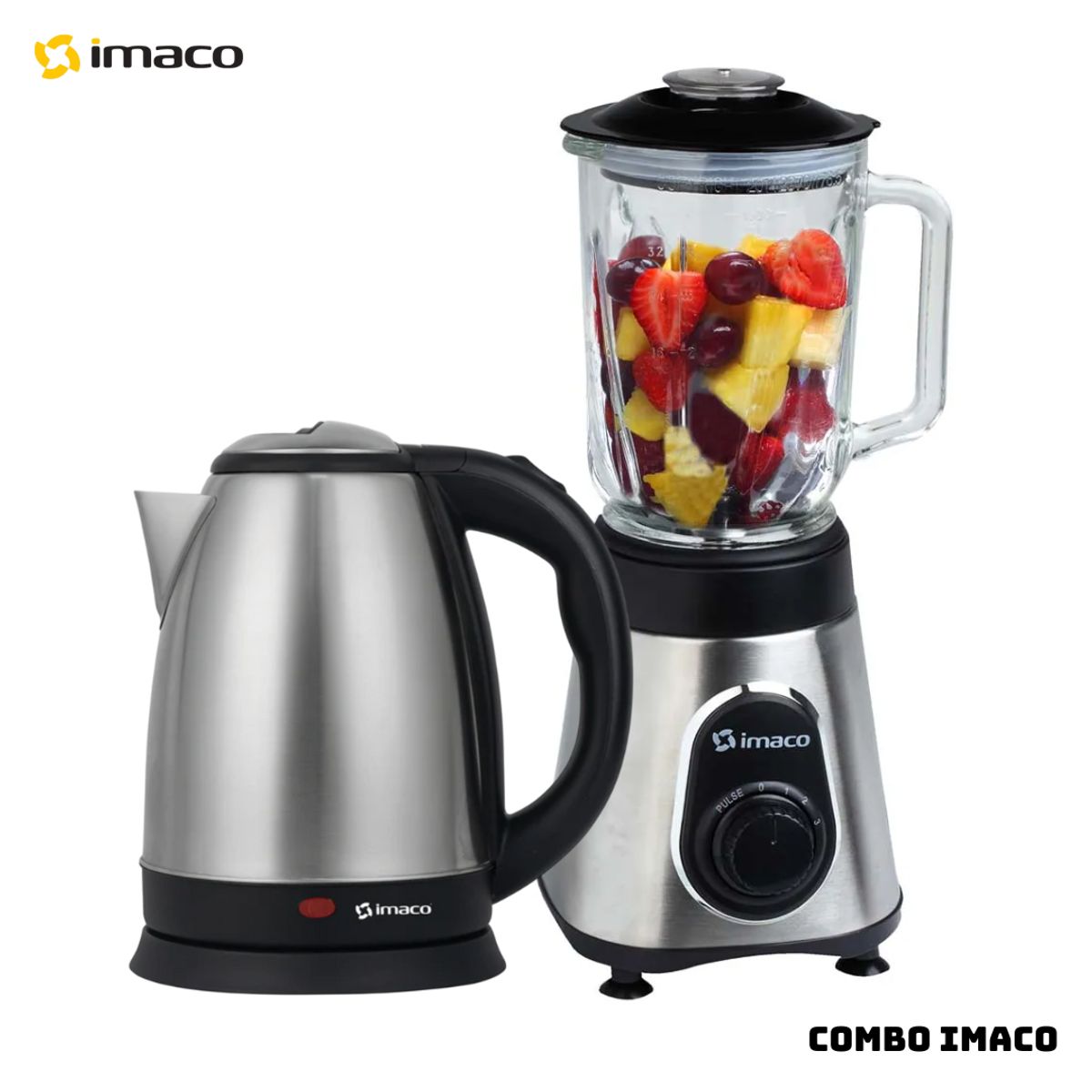 IMACO - COMBO IMACO LICUADORA BLS3515 + HERVIDOR KE1801