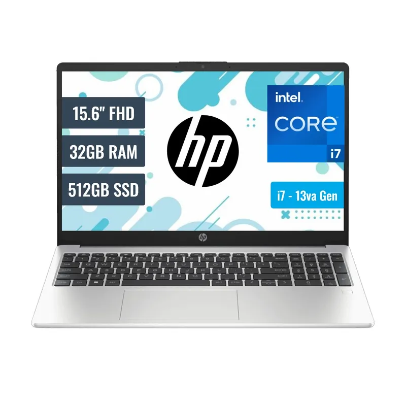 HP - Laptop HP 250 G10 15.6", Intel Core I7-1355U, Ram 32GB, SSD 1TB
