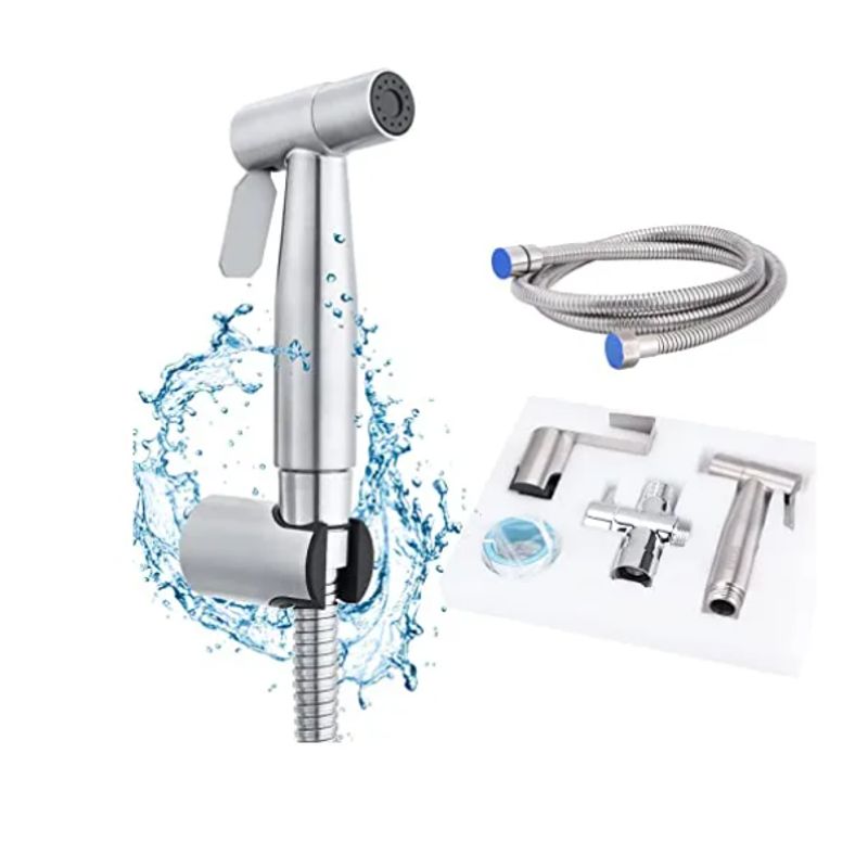 GENERICO - Ducha telefono para bidet ACERO INOXIDABLE