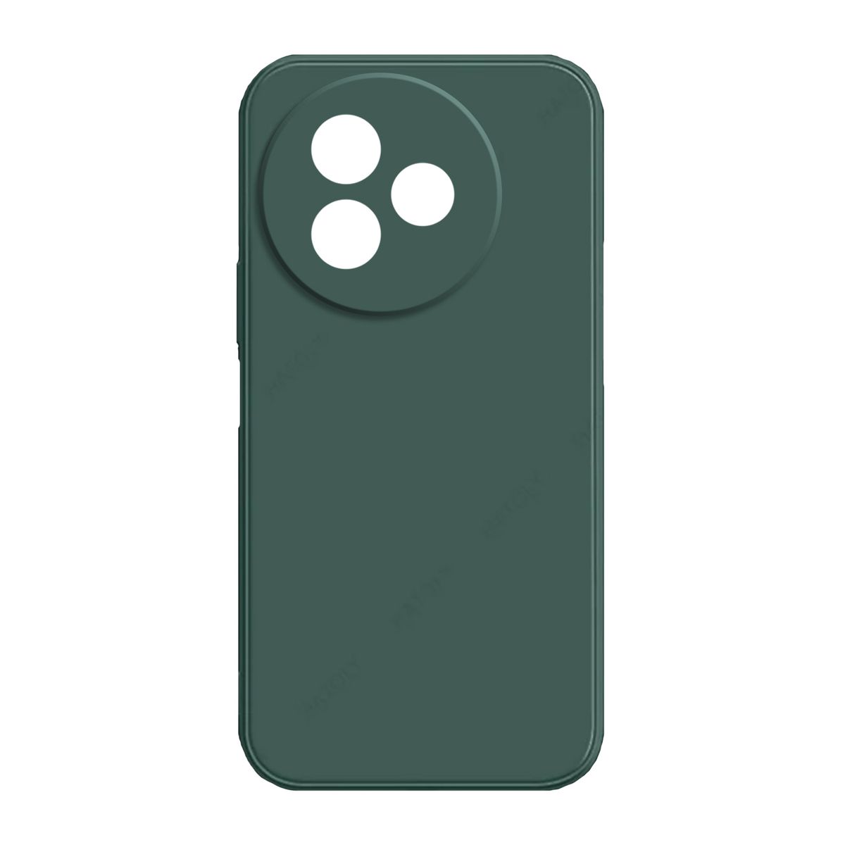 GENERICO - Funda Protector Case para VIVO Y39 - GAMUZA VERDE OSCURO