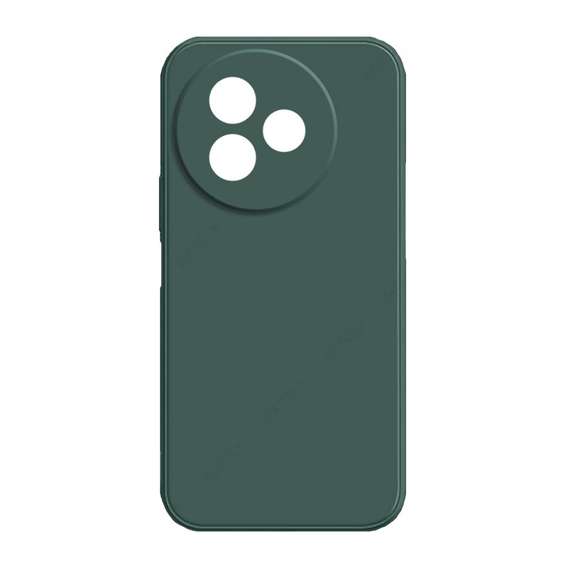 GENERICO - Funda Protector Case para VIVO Y39 - GAMUZA VERDE OSCURO