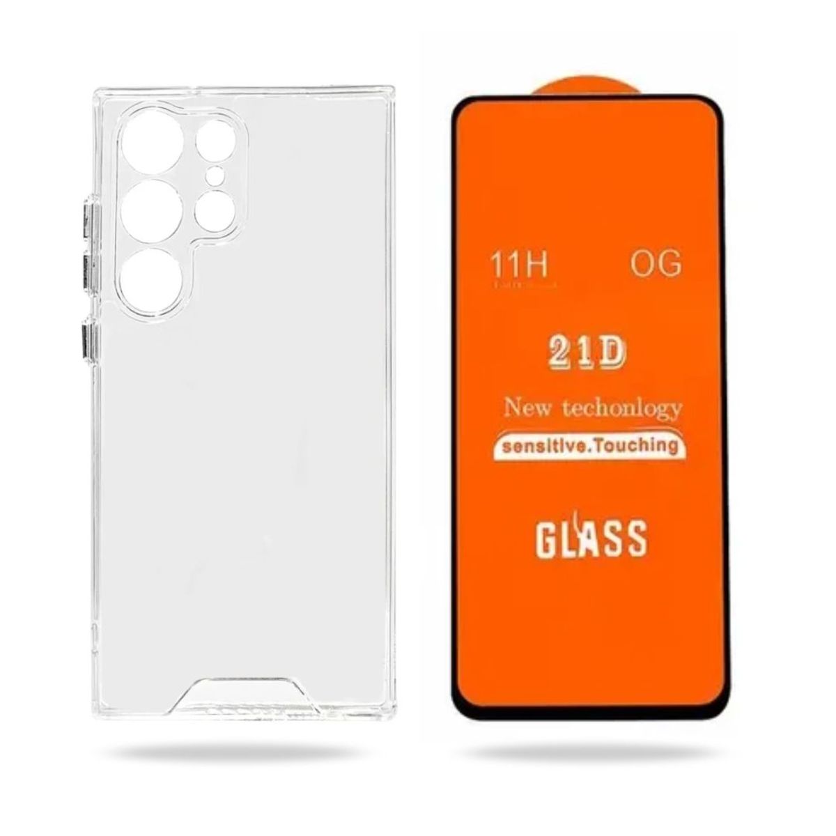 SPACE - Funda Case Transparente para S25 Ultra + Mica de Vidrio