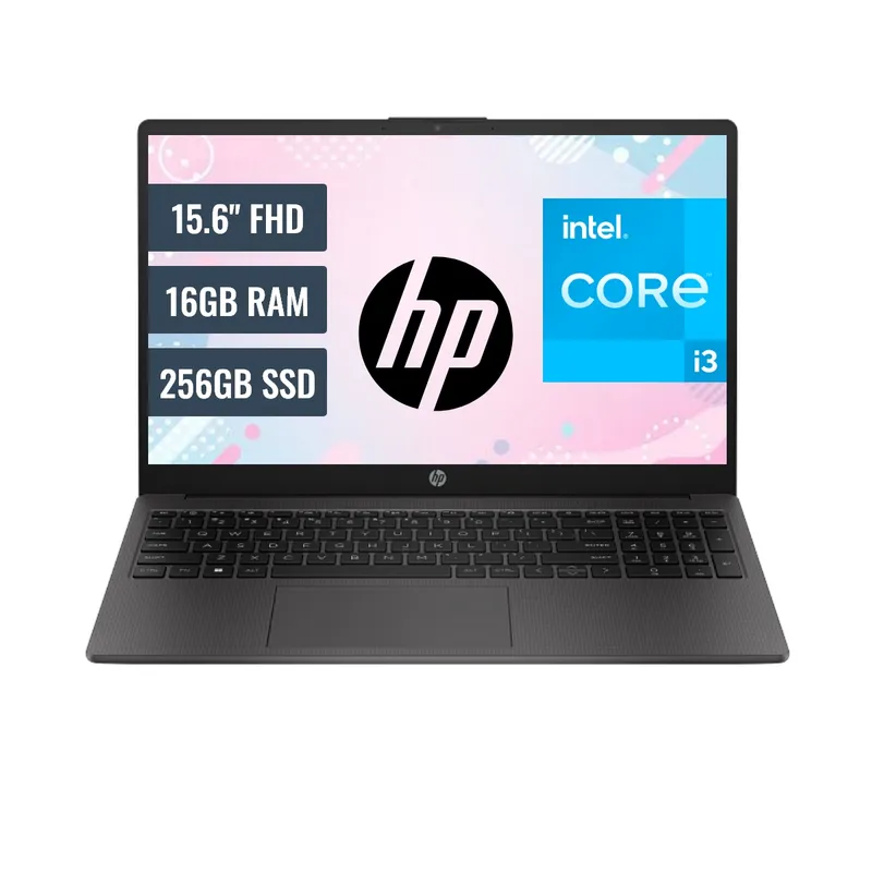 HP - Laptop HP 250 G10 core i3-N305, 16GB, SSD 256GB, 15.6"