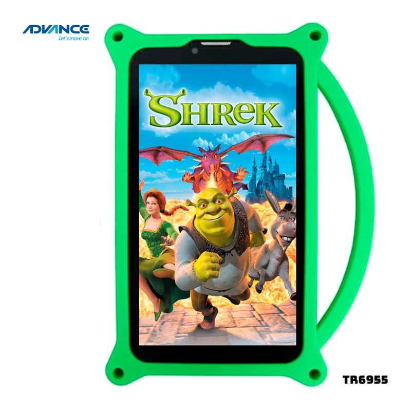 ADVANCE - TABLET PARA NIÑOS ADVANCE TR6955 2GB RAM 32GB ROM - VERDE